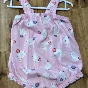 Old Navy Pink Bunny Romper